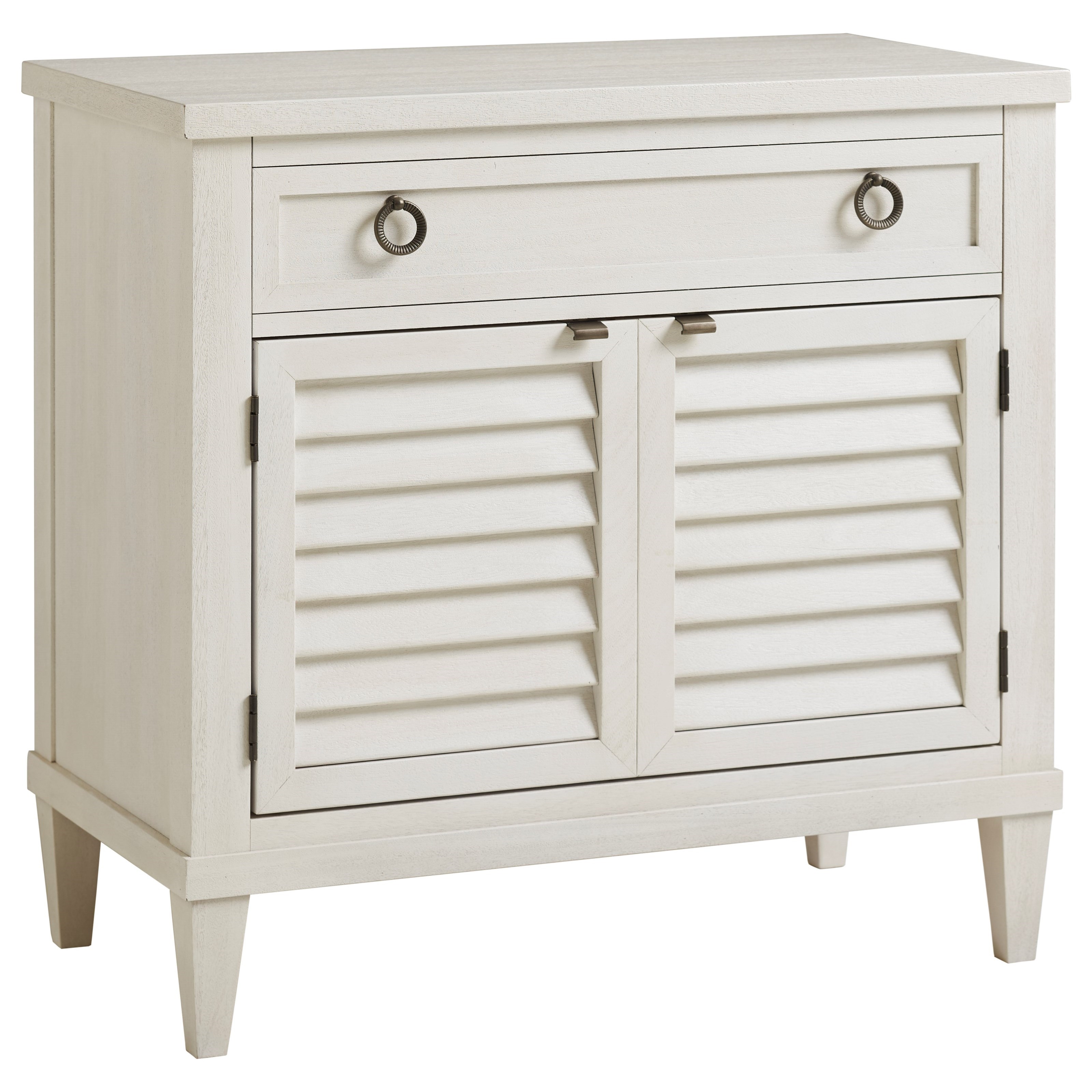 Tommy Bahama Home Ocean Breeze 321487058 Glades Nightstand with Shutter